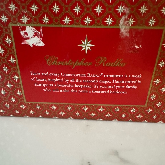 Christopher Radko Box - Picture 2 of 4